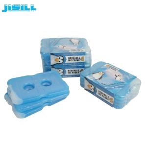 China ODM Lunch Ice Packs Cooling Gel Pack Food Grade HDPE 17.8*12.2*1.2cm 200ml factory