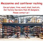 I Beam CE Cantilever Racking System 600MM Cantilever Metal Storage Racks