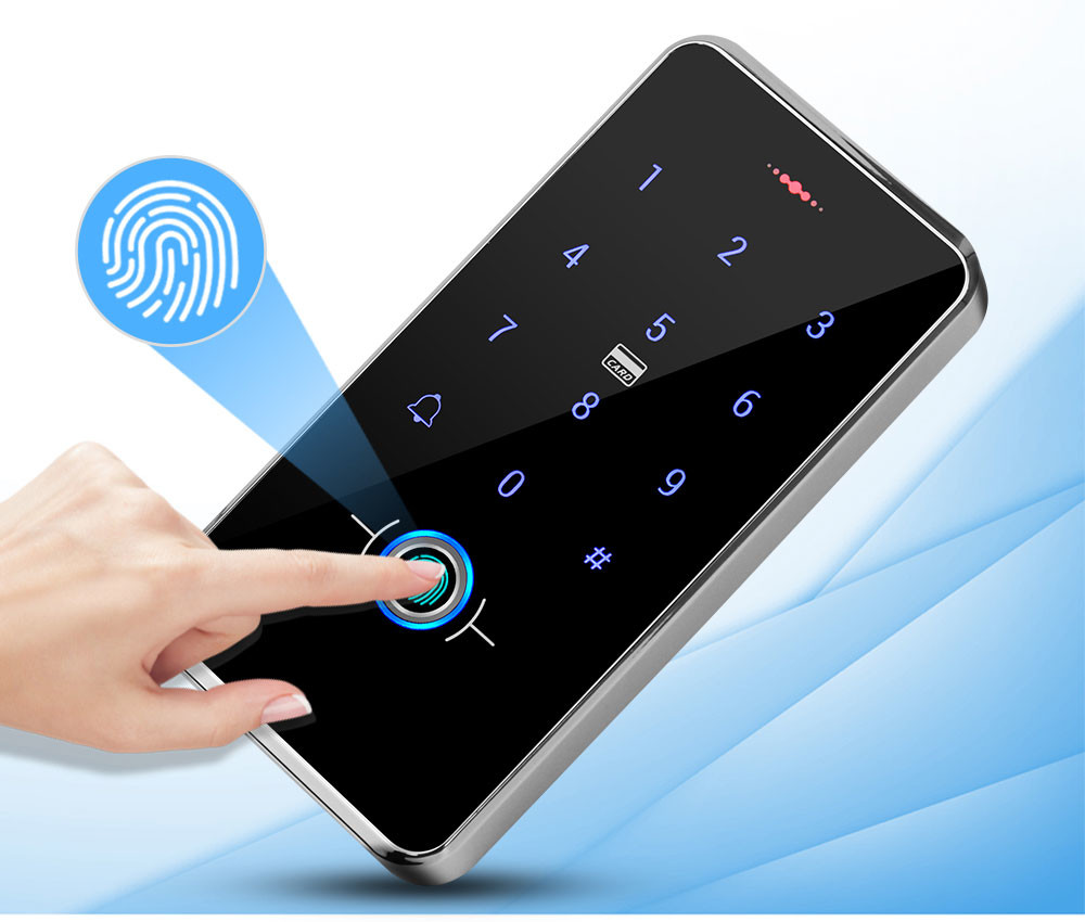 500DPI Wiegand26 ABS Fingerprint Access Controller Waterproof IP68 13.5MHz