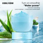 Cubilose Aloe Vera Smoothie Facial Cream Water Lock Bomb Tender Skin Moisturizin