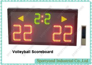 China Super Bright LED Electronic Volleyball Scoreboard For Indoor / Outdoor Sports factory