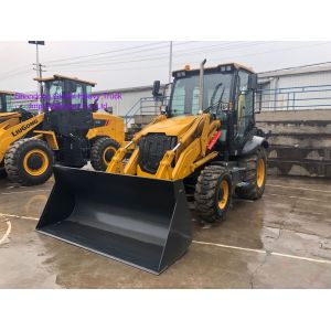 Liugong 777A Mini Wheel Backhoe Loader 2.5t Bucket Load