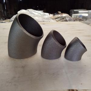 China Sch 160 Carbon Steel Elbow LR Seamless 45 Degree Elbow Fitting factory