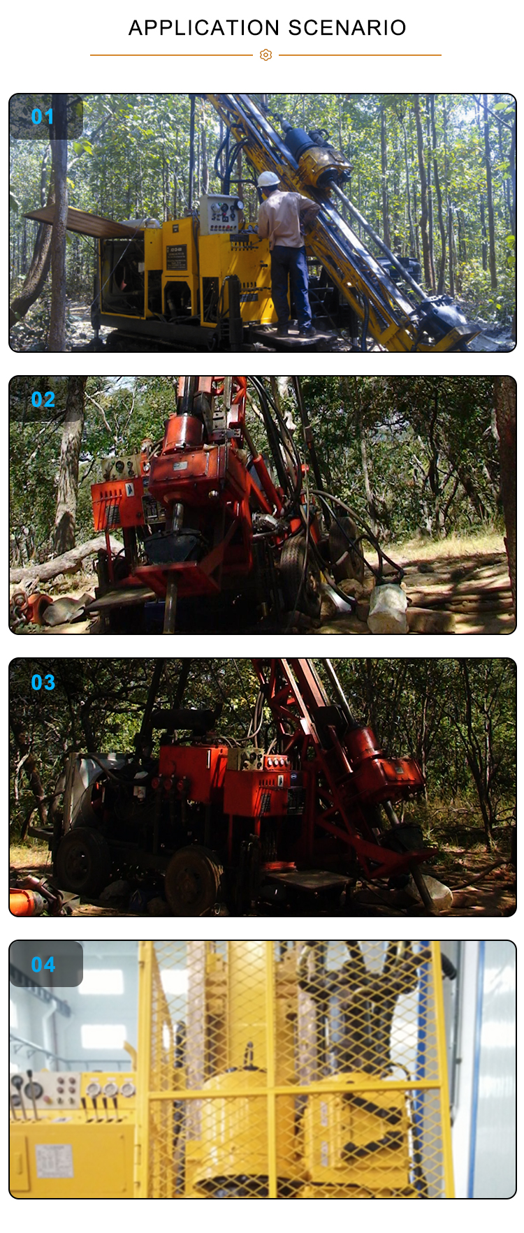 Crawler Mining Core Drilling Rig