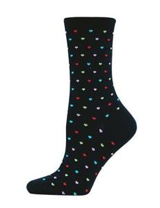 China Hearts Printed Trouser Socks factory