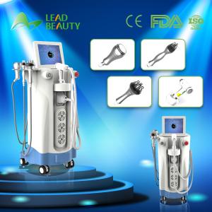 China Multifunctional Cavitation RF 4 handles HIFU Slimming Machine factory