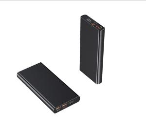 China Quick Charge 3.0 22.5W 10000mAh/20000mAh Metal Power Bank for Mobile Devices Charging factory