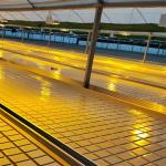 Aluminum Alloy Galvanized Steel Frame Greenhouse Rolling Tables Total Length＞ 7