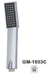 Slim Square Customized Color Handheld Shower Sprayer Hand Polished Chrome Shower