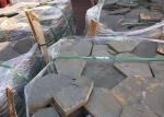Natural stone Slate Flagstone Walkway Weathering Resistance , Slate Flagstone