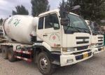 10CBM Used Transit Mixer , Used Nissan UD Trucks High Operating Efficiency