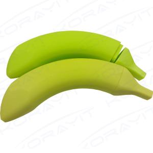 China Banana Plastic Portable Power Bank 2600mAh,Promotional Gift for Fruit Company Client factory