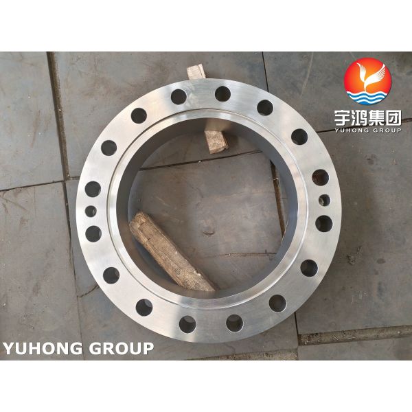 China Customized A182 F304 Stainless Steel Body Flange with High-Temperature Performance for Shell and Tube Heat Exchangers factory