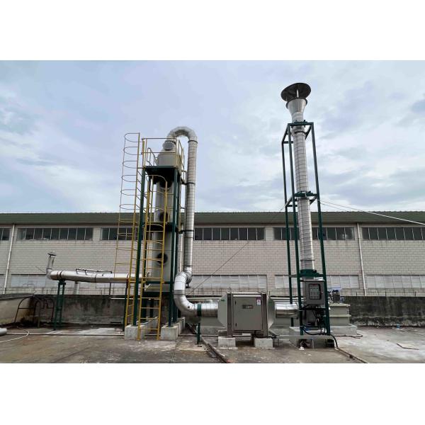 China Stainless Steel Exhaust Gas Scrubber Cleaning Drying Tower factory