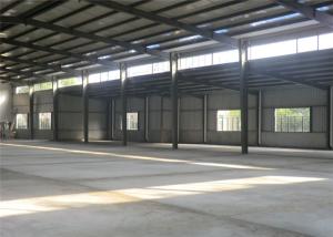 China Latest Pre Assembled Metal Frame Storage Building For Heavy Machinery factory