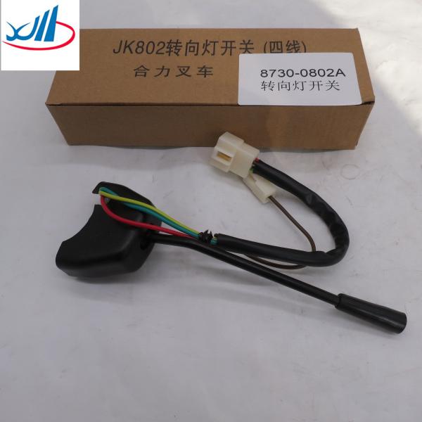 China HELI Forklift spare parts turning lamp switches Turn Signal Switch Assy JK802 8730-0802A factory