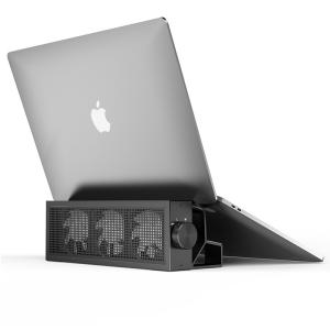 China 15Deg 1800RPM Aluminum Cooling Pad For Microsoft Surface Speed Control factory