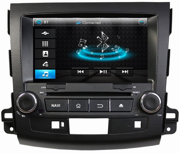 Ouchuangbo HD Video Car Multimedia Kit for Mitsubishi Outlander 2006-2012 GPS System DVD USB iPod Audio OCB-8063A