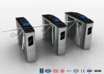 Entry Systems Access Control Turnstiles with Led Display , Road Barcode Electric