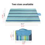 Durable Waterproof Checkered Oxford Picnic Blanket For Outdoor Camping