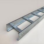 High Corrosion Resistance Ladder Type Cable Tray Made of Steel for Fire