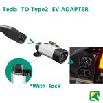 NACS 7KW 32A Tesla EV Charging Adapter Type2 Inlet for European/type2 Cars