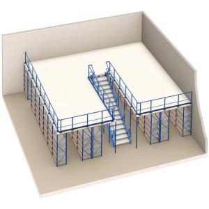 China Customized Multi - Lever Industrial Mezzanine Floors System 5 Years Warranty factory