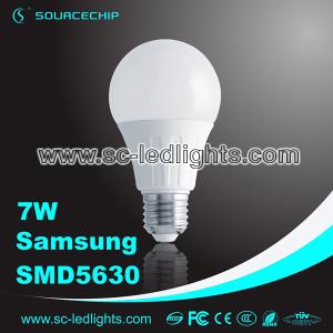China A65 7W e27 LED bulb SMD5630 LED light bulbs wholesale factory
