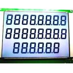 Screen Panel Graphic Monochrome Display Tn Positive LCD Display of Fuel