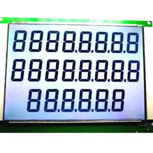 China Screen Panel Graphic Monochrome Display Tn Positive LCD Display of Fuel Dispenser factory