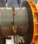 Monolithic Wire Rope Winch Drum Marine Anchor Ships And Lifting Machinery