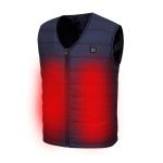 USB Powered Electric Heated Vest with Graphene Heating Panel for Men s Winter