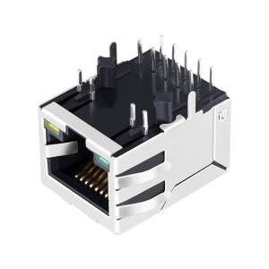 48F-01GY2DPL2NL 10 Pin Rj45 Connector Match ATMEGA88P-20AUR GigaBit Ethernet