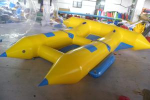 China Customize Inflatable Flying Fish Boat for 4 Rides Ocean Adventure Sport factory
