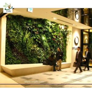 China UVG GRW03 Artificial Plant Walls for indoor outdoor garden decoration factory