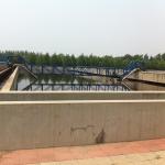 Stainless Steel Traveling Mud Scraper Horizontal For Sewage Treatment