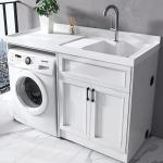 Modern Hotel Wall Mount Cabinet Basin Floating Solid Wood Bathroom Vanity