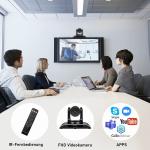 USB2.0 Full HD 3x PTZ Video Conference Camera 30fps 25fps Pan Tilt Zoom Camera