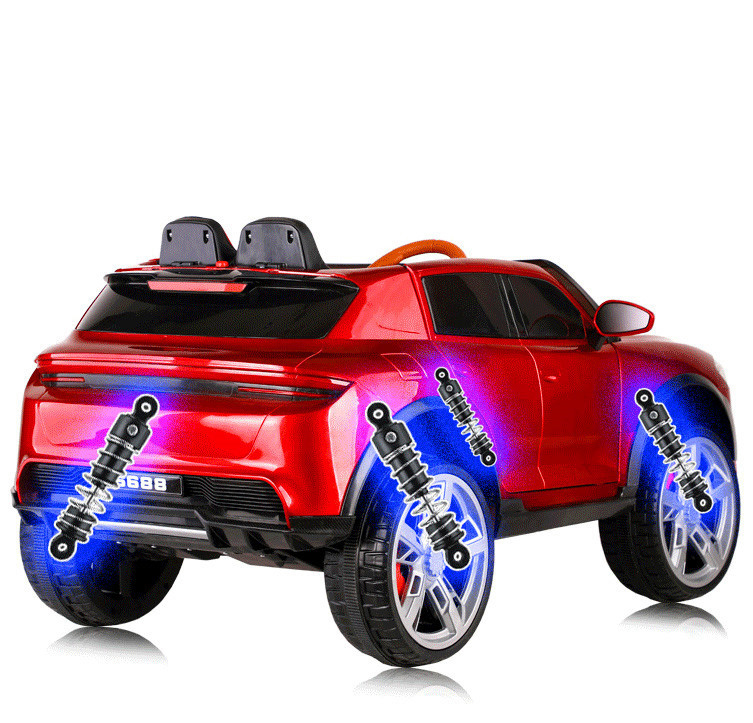 Baby Ride On Car with Remote Control Swing Function and Early Education 125/68/66cm