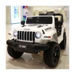 Red 12v 4 Wheel Light Electric 2 Seater Remote Control Rechargeable Toy Car For