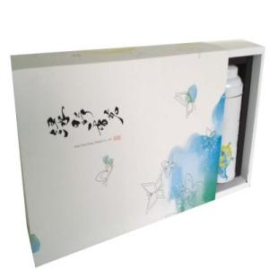 China luxury three bottle tea packaging drawer box flat color paper tea gift box factory