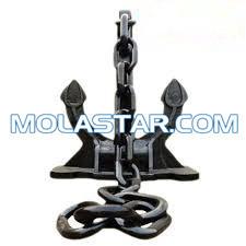 China Stocklees Steel Boat Use Spek Anchor Marine Ship Spek Anchor Stockless Anchor For Marine factory