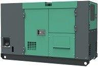 230KW 288KVA CUMMINS Portable Generator Green Color Dustproof With Long Service