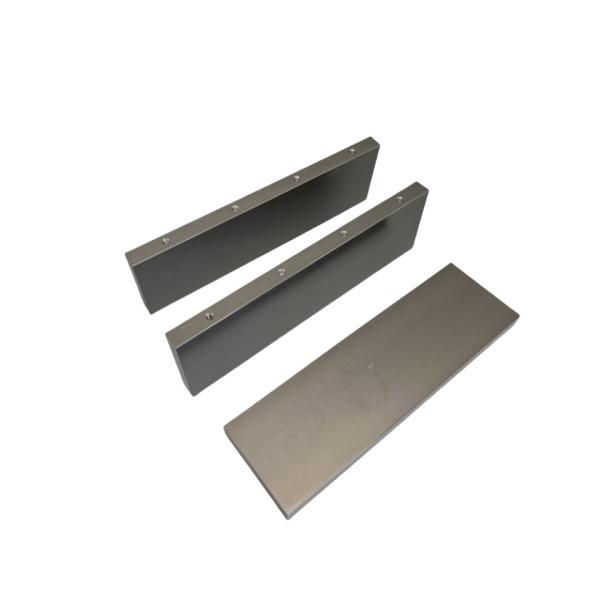 Silver CNC Machined Aluminum Industrial Components Precision OEM 3/4/5 Axis