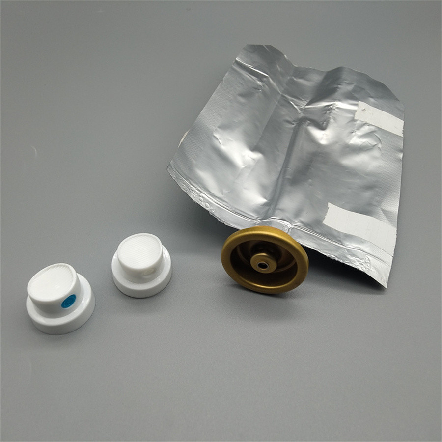 Convenient Female BOV Aerosol Bag On Valve For Precise Dispensing