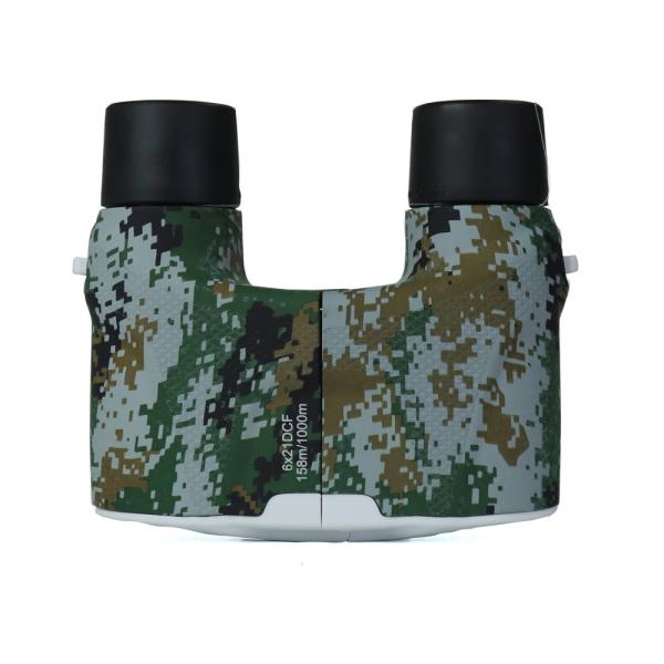 Children's Binoculars 8X21 Binoculars Camo Print Child Telescope HD Glasses