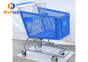 China Supermarket Unfolding Polypropylene Plastic Shopping Trolley factory