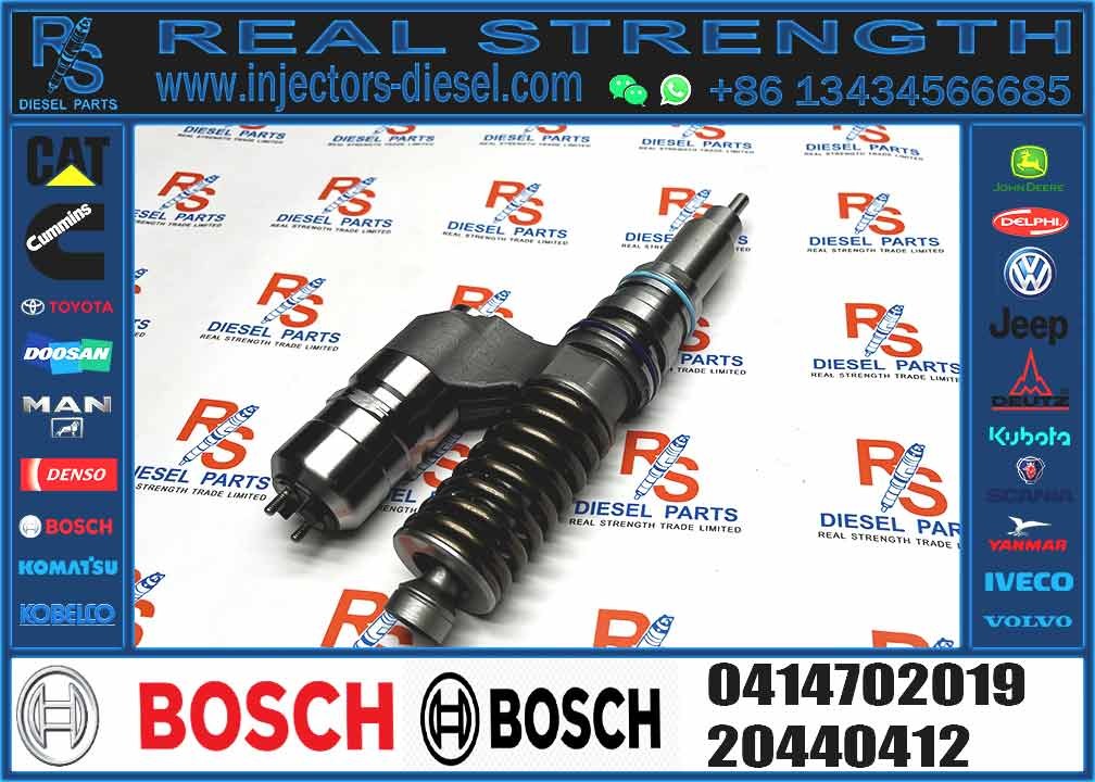NINE Brand High quality Diesel Common Rail Diesel Injector 0414702019 Fuel injector 0414702019