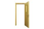 180 Mins WHI UL Listed Fire Rated Steel Doors With Finished Painting