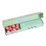 Customized Corrugated Flower Bouquet Shipping Box High Capacity With Morden